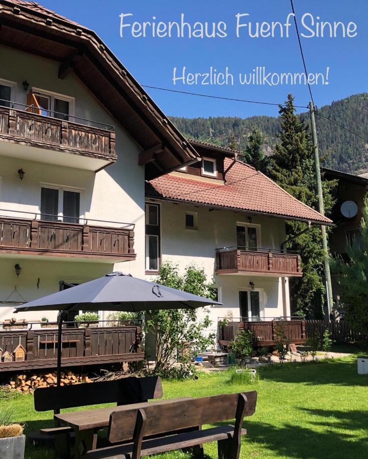 Appartement Felsblick Ferienhaus Fuenf Sinne Döbriach Exterior foto